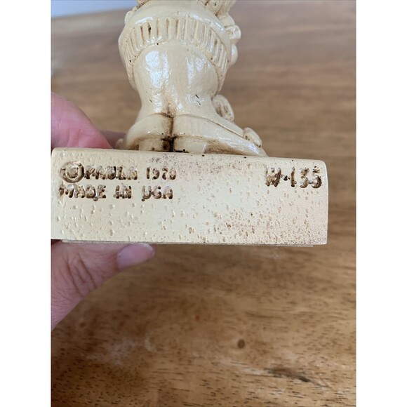 WORLDS GREATEST MOM W-135 Figurine Statue Figure PAULA 1970 Vintage So Cute - Picture 7 of 7